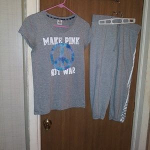 VS Pink size S/M outfit